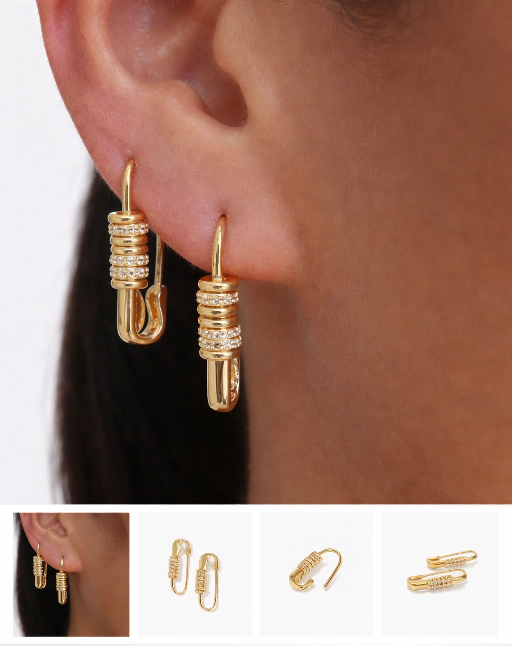 Eclat Pin Drop Ear ring