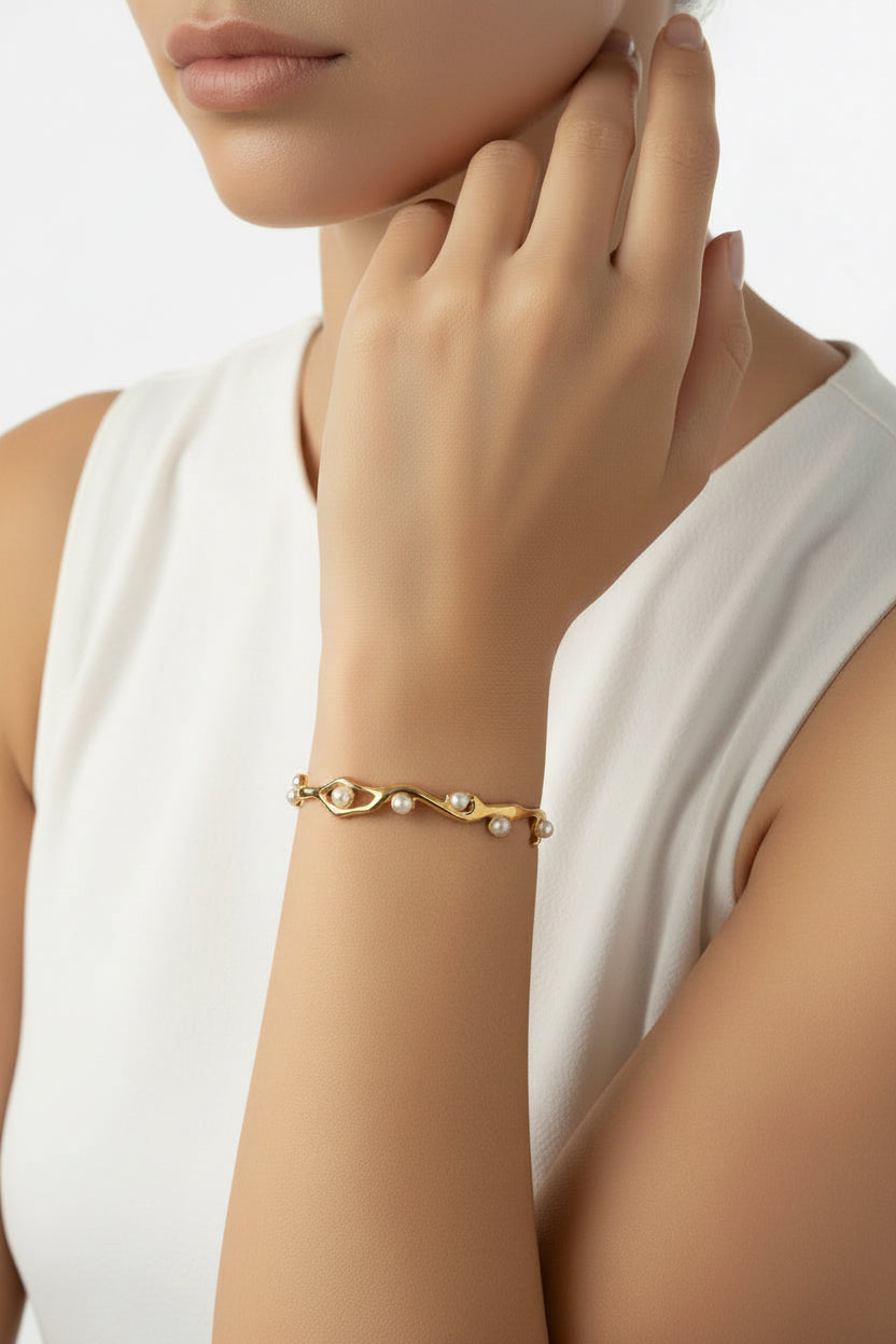 Pearl Danger Bracelet
